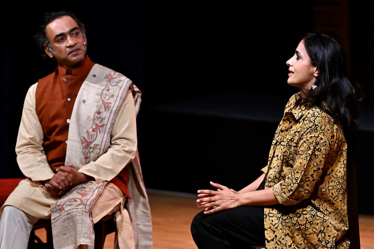 Yohan Chacko and Aarabi Veeraghavan in Enchantment.