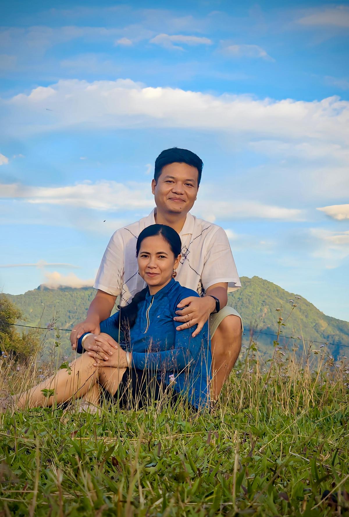 Founders of the festival Daniel Langthasa and Avantika Roohi 