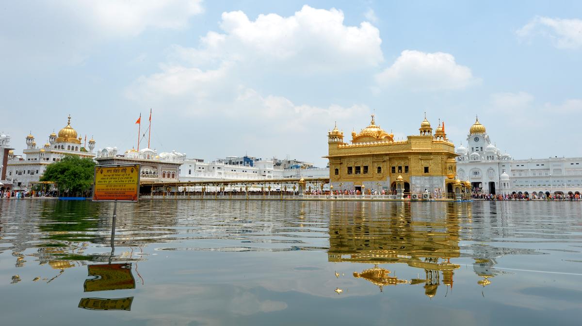 SGPC lodges complaint against fashion designer for performing yoga at Golden Temple