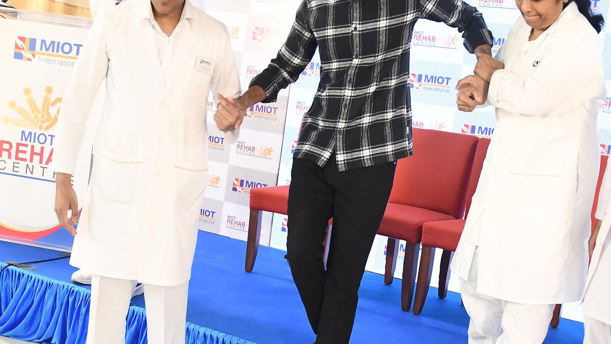 Paraplegic recovers after therapy at private hospital in Chennai
