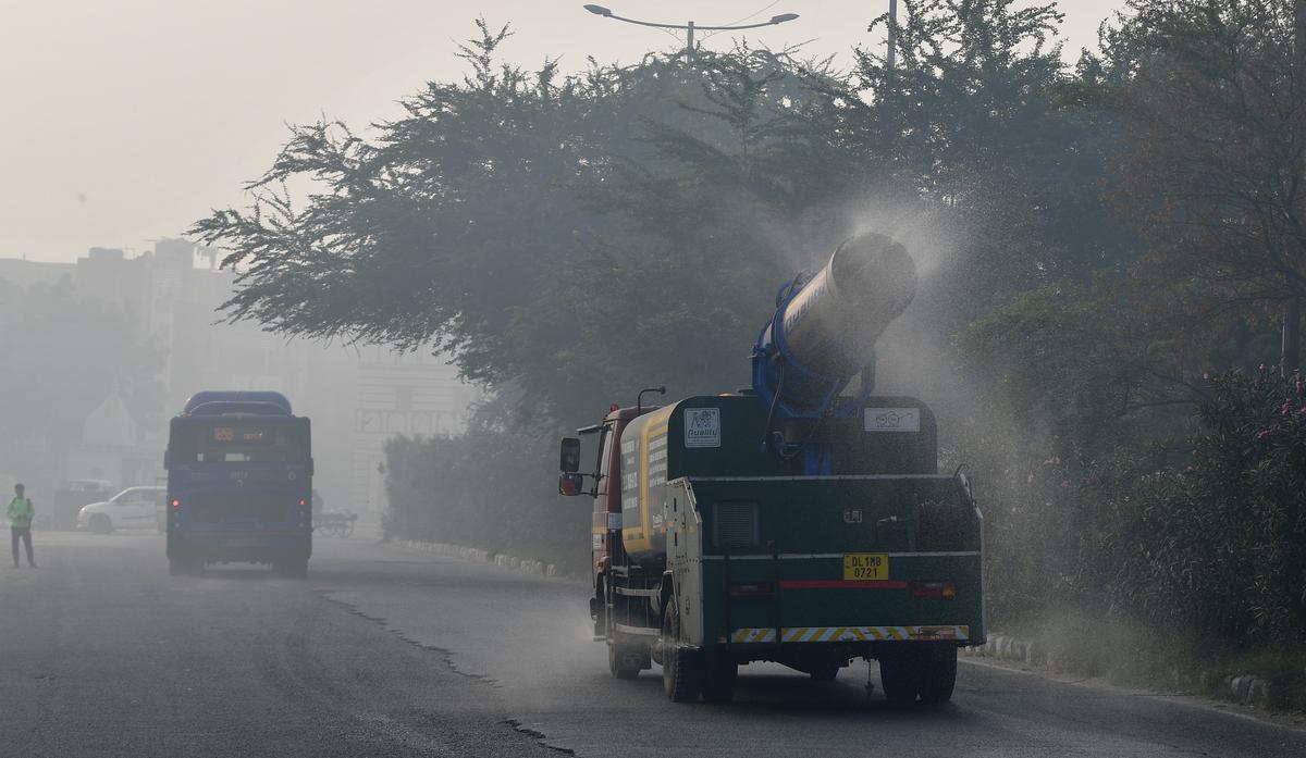 Entry of trucks banned as Delhi becomes country’s most polluted city