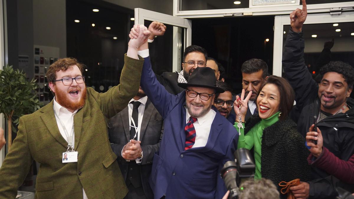 With Labour in his sights, left-winger Galloway wins in U.K. town of Rochdale