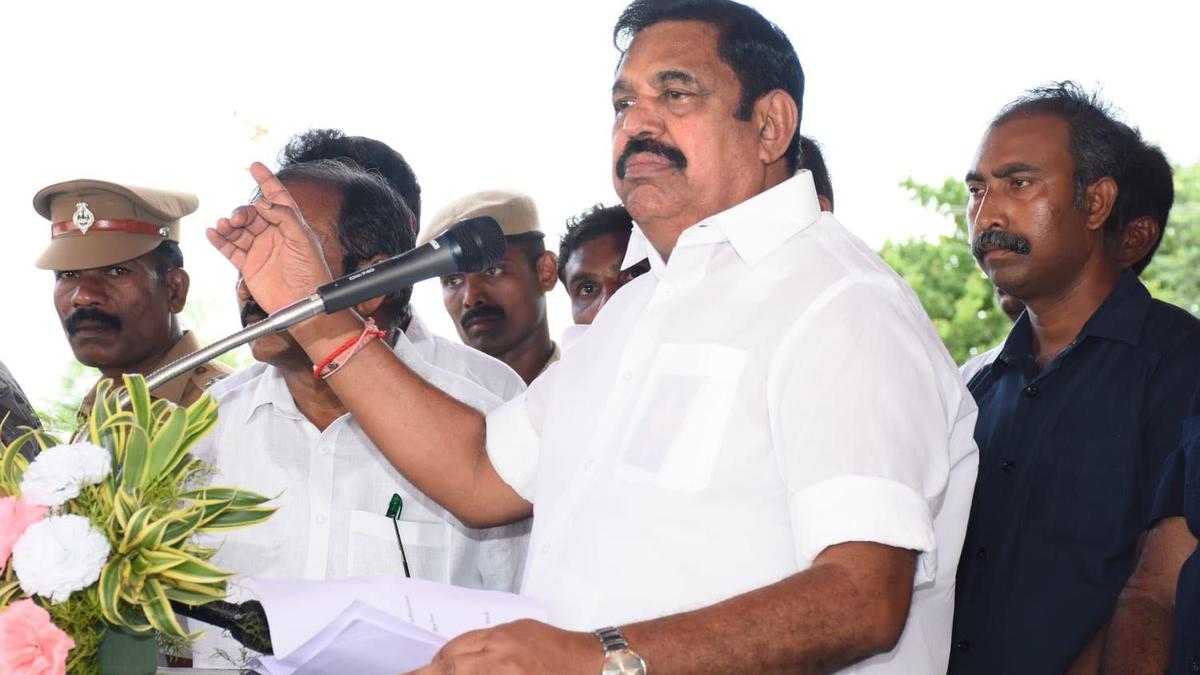 DMK shows path of corruption to the nation, alleges Edappadi K. Palaniswami