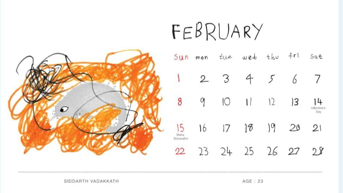 Autism Club Ernakulam's desktop calendar