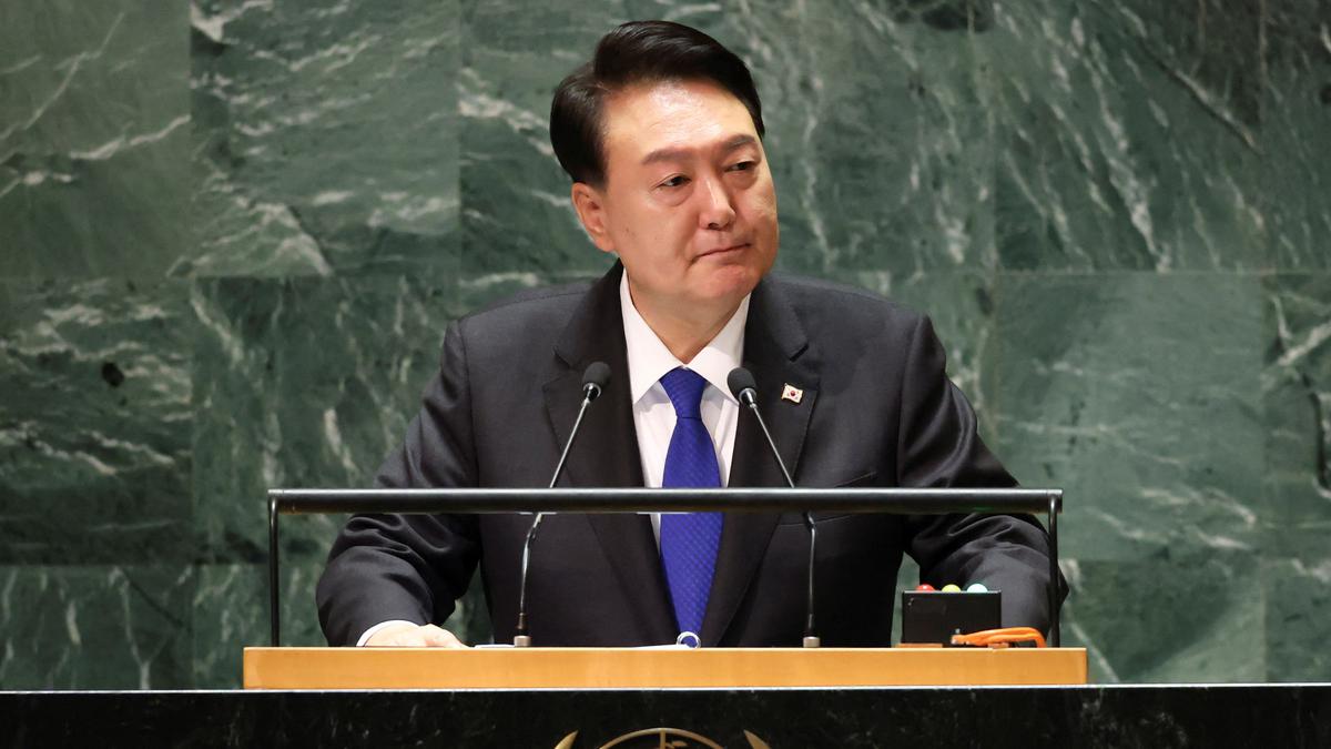South Korean leader Yoon Suk Yeol warns Russia against weapons collaboration with North Korea