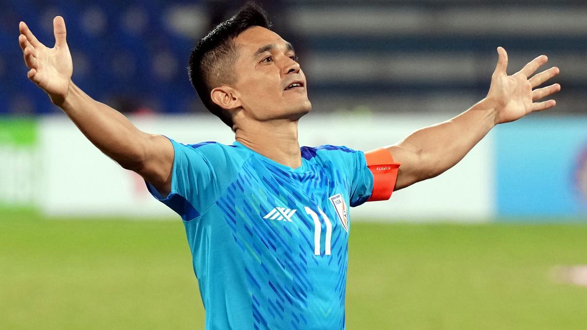 Bidding farewell to football legend Sunil Chhetri