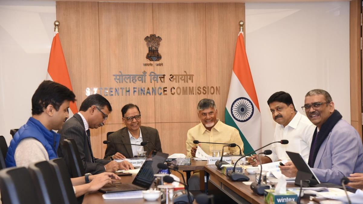 Andhra Pradesh Chief Minister seeks generous funds from 16th Finance Commission for the State to overcome financial challenges