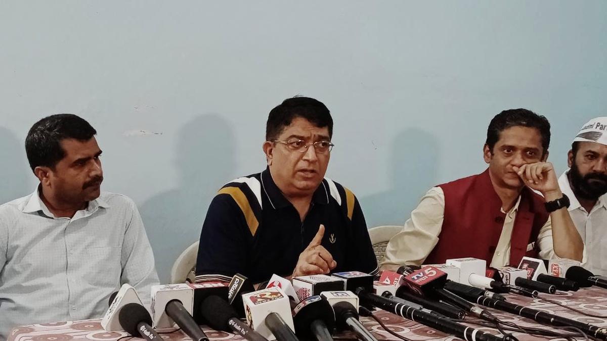 Former police officer Bhaskar Rao quits AAP, joins BJP