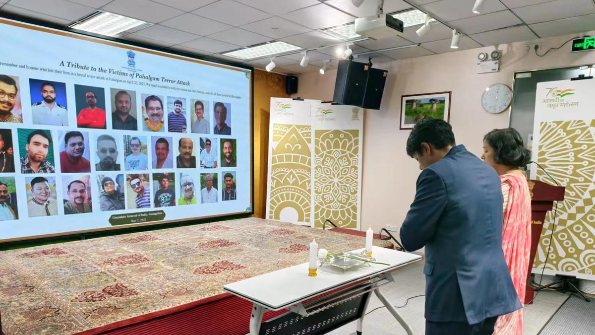Pahalgam terror attack: Indian missions in China hold condolence meetings for victims