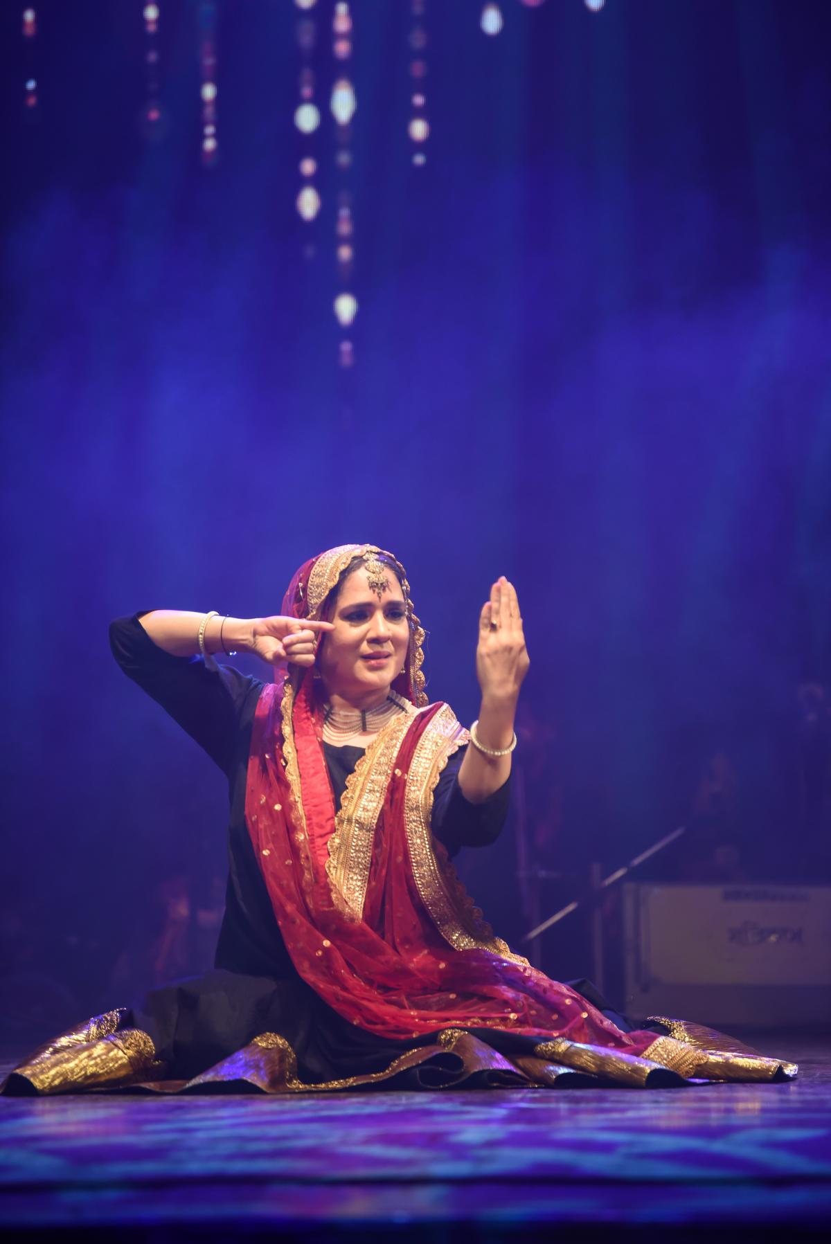 Manjari Chaturvedi says she likes to merge social issues with the arts. Manjari Chaturvedi says she likes to merge social issues with the arts.