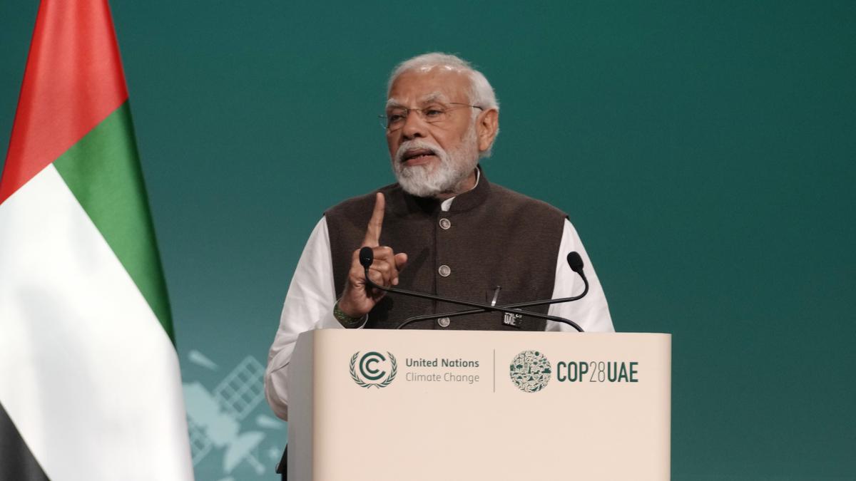 At COP28, PM Modi proposes India host next climate summit in 2028; launches Green Credit initiative