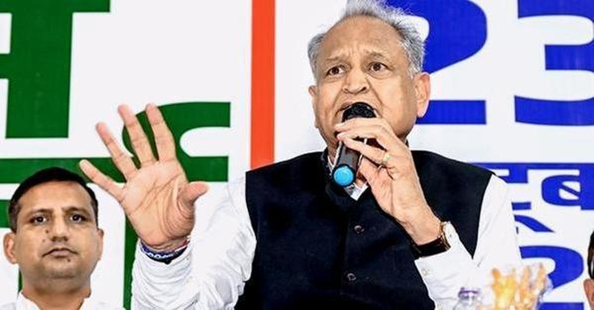 Gehlot seeks President’s intervention to hold local body elections in Rajasthan