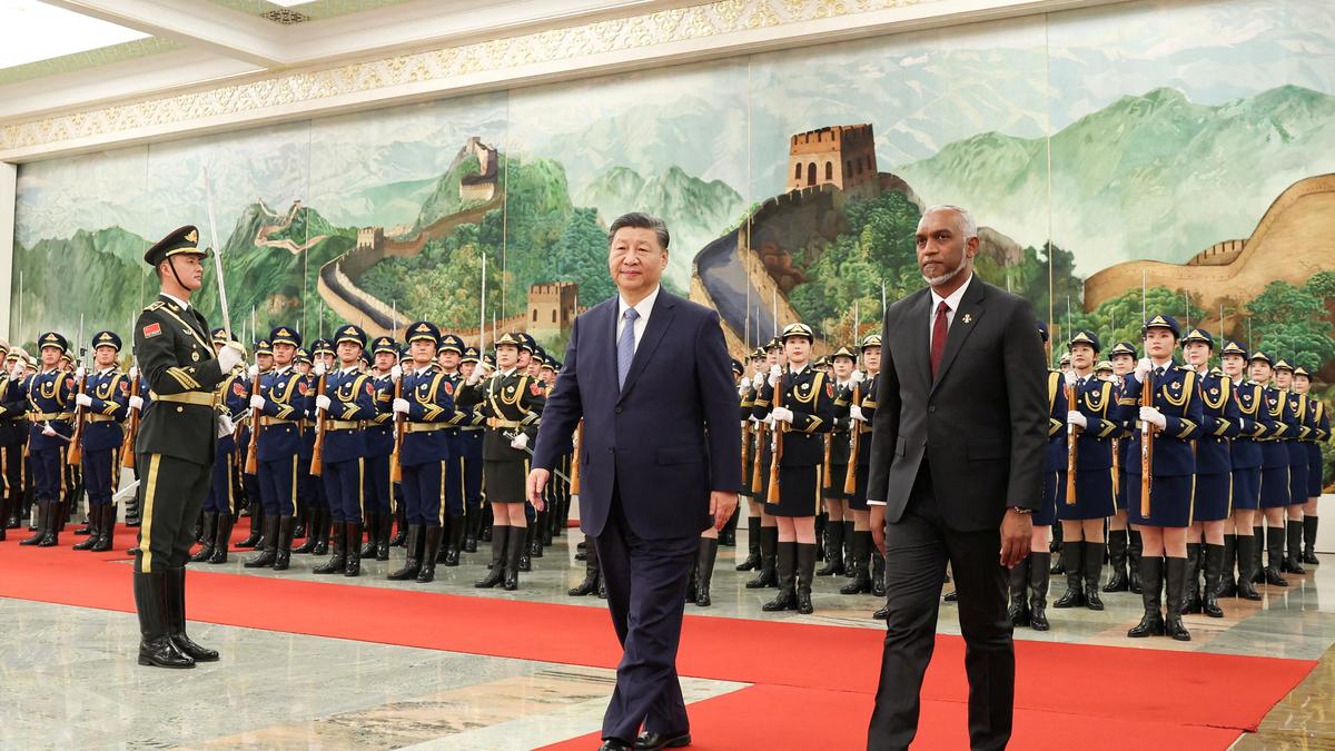 China fully backs sovereignty of Maldives; ties set to achieve new heights: President Muizzu