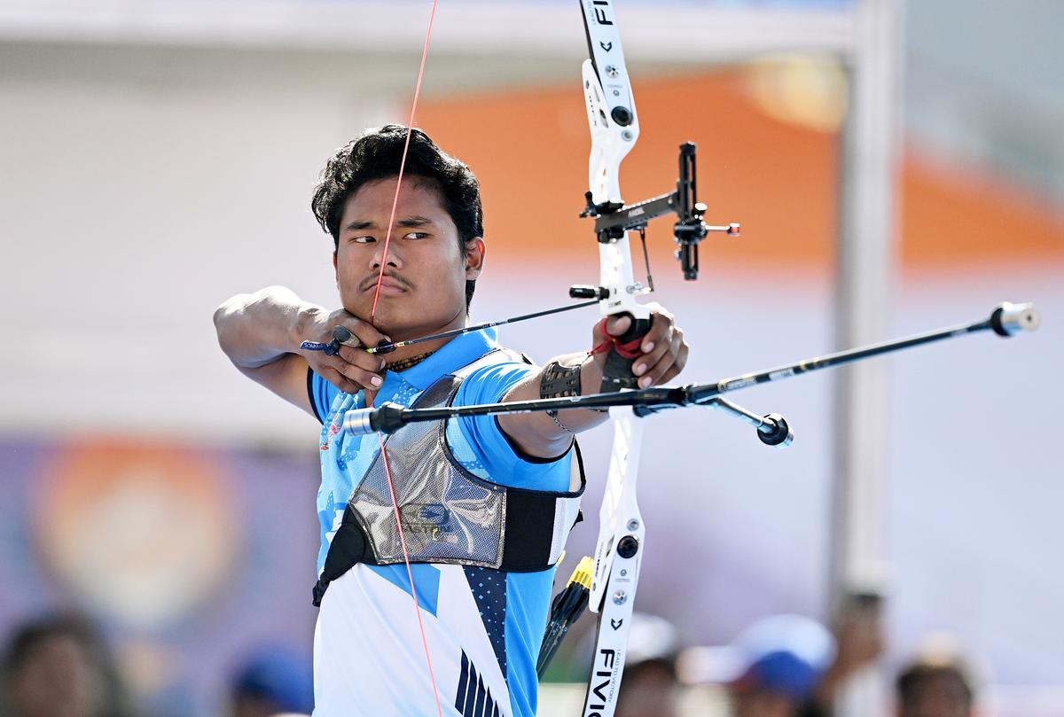 Juyel Sarker of West Bengal claimed the men’s individual recurve gold.