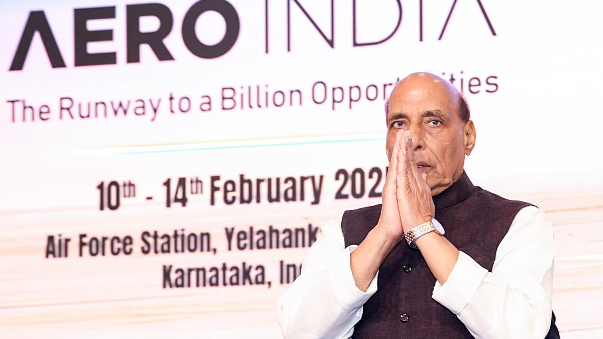 Rajnath Singh inaugurates Aero India 2025, says ‘by being strong we can work for better world order’