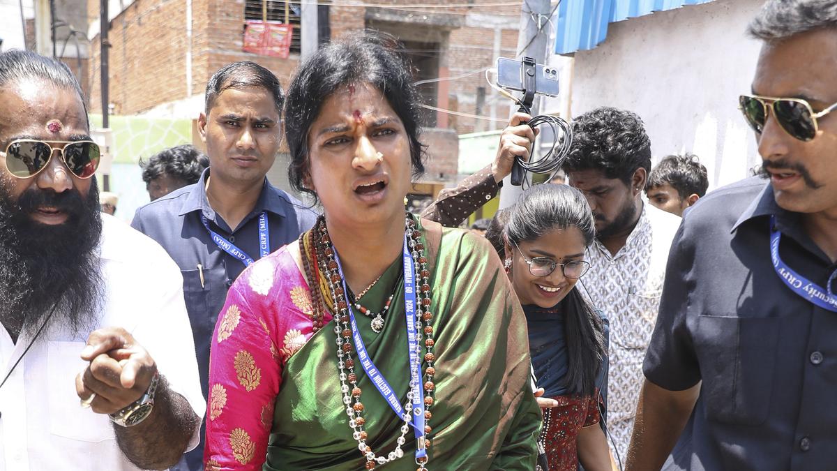 Fresh case against Madhavi Latha for taking away seized dummy EVMs used to manipulate voters