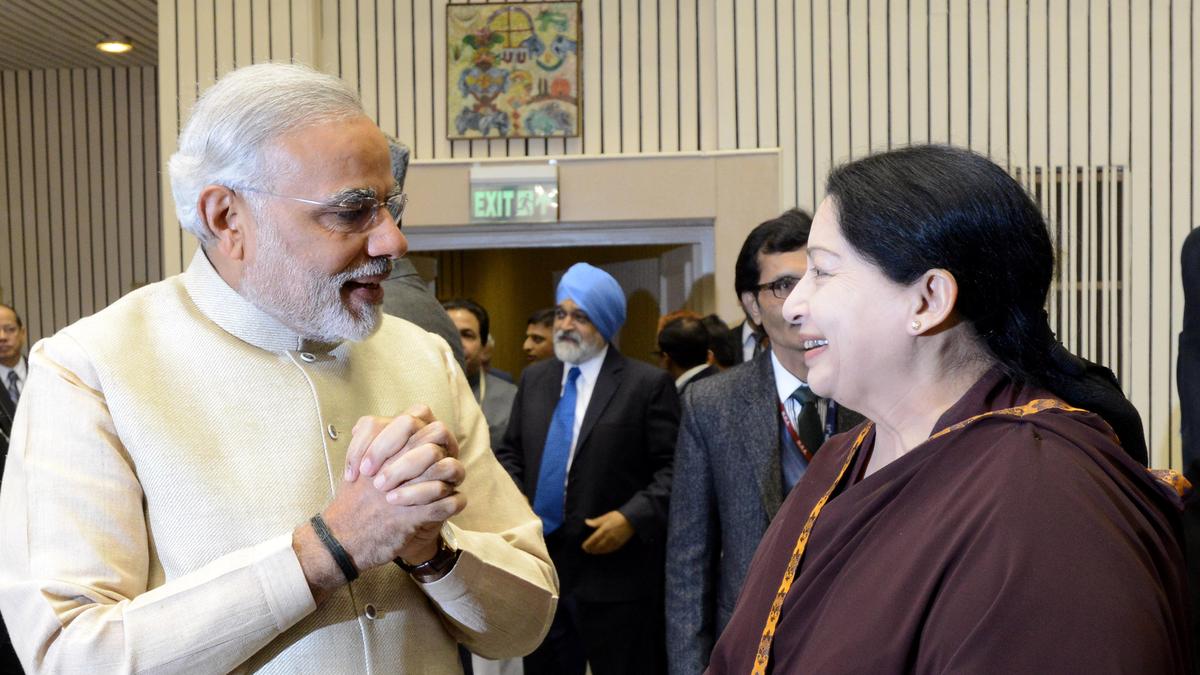 PM Modi pays tributes to Jayalalithaa, hails her welfare work for women of Tamil Nadu