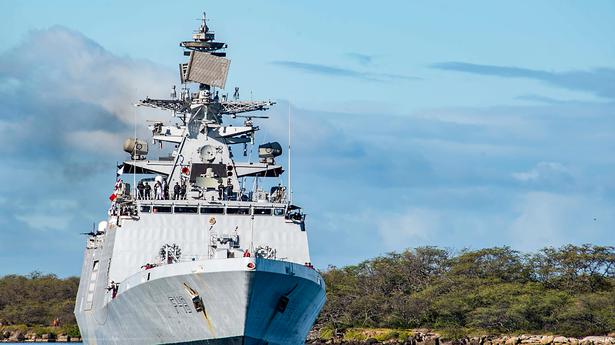 INS Satpura showcases her prowess during 'Exercise Kakadu' in Australia