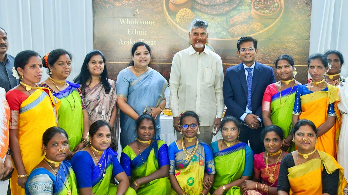 Naidu launches &lsquo;Araku Kouni,&rsquo; first tribal millet based food menu