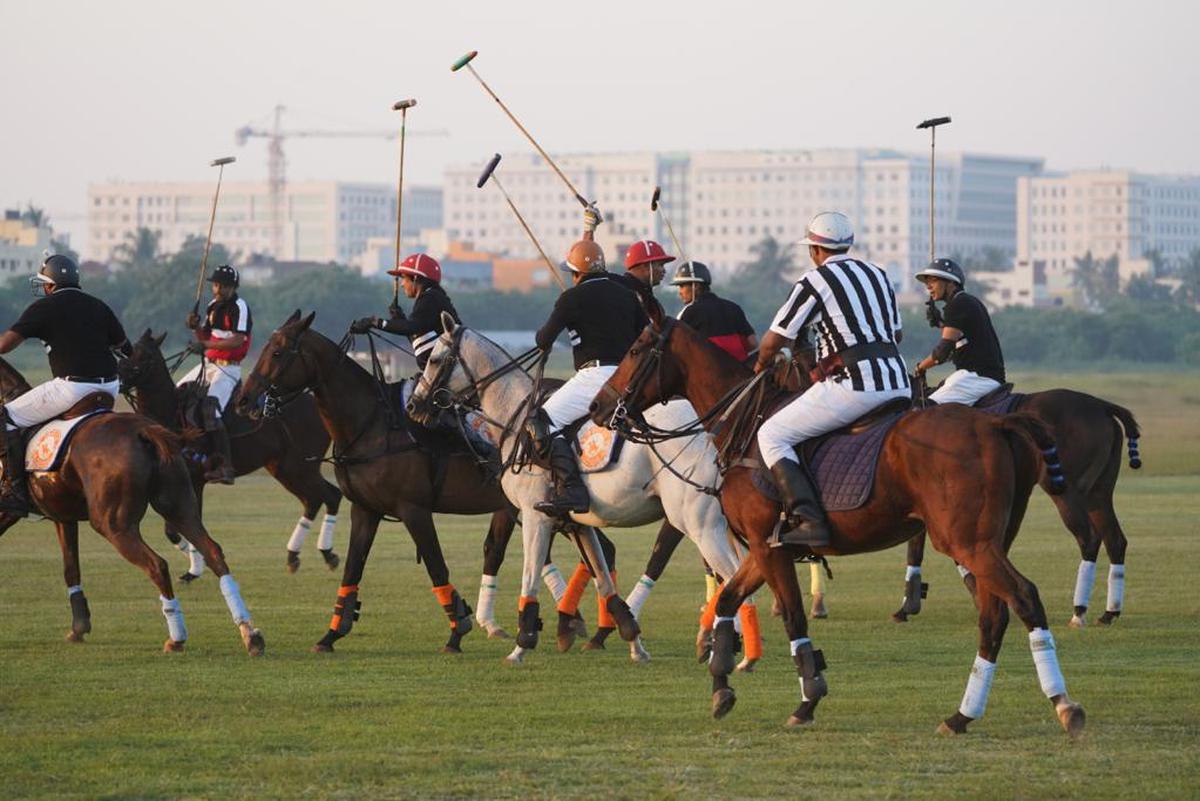 Polo players in Chennai