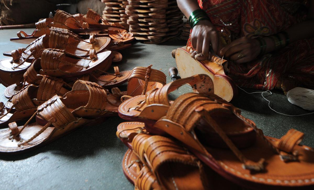 An artisan at work