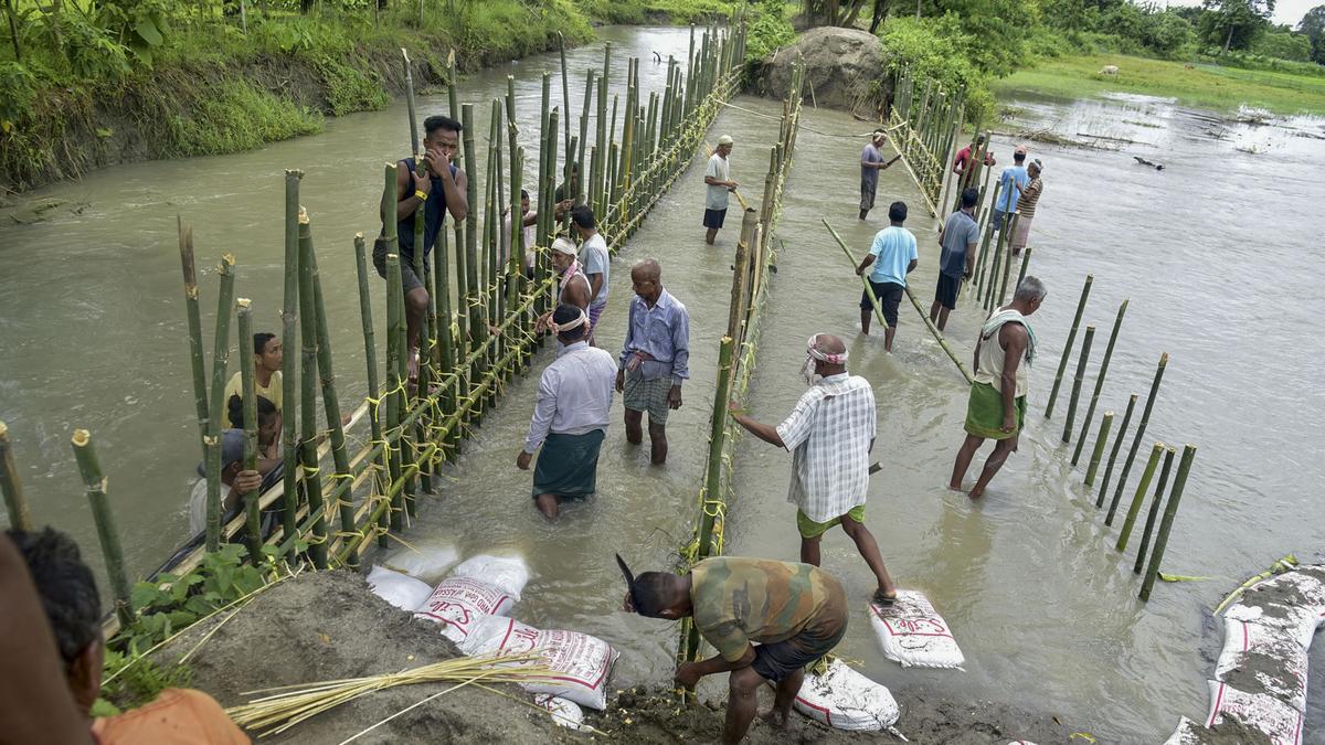 Assam flood situation improves, 1.30 lakh still affected