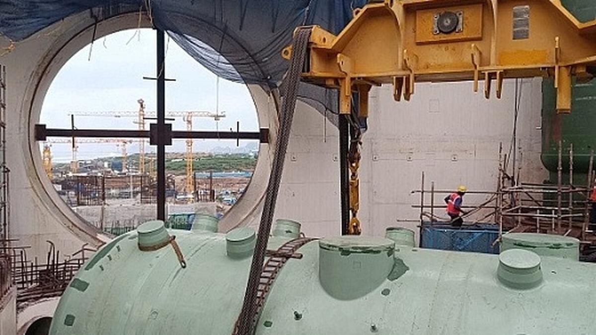 Steam generators installed in design position of Kudankulam reactor 4