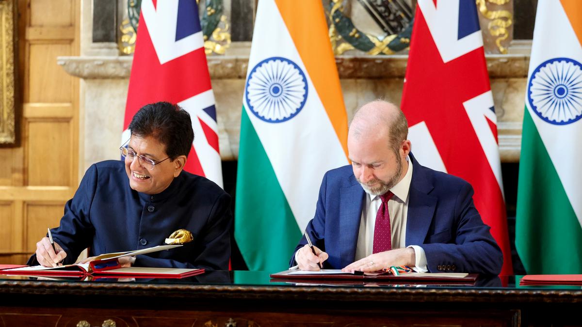 India-U.K. free trade agreement ‘game-changing’, every section to benefit, says Piyush Goyal