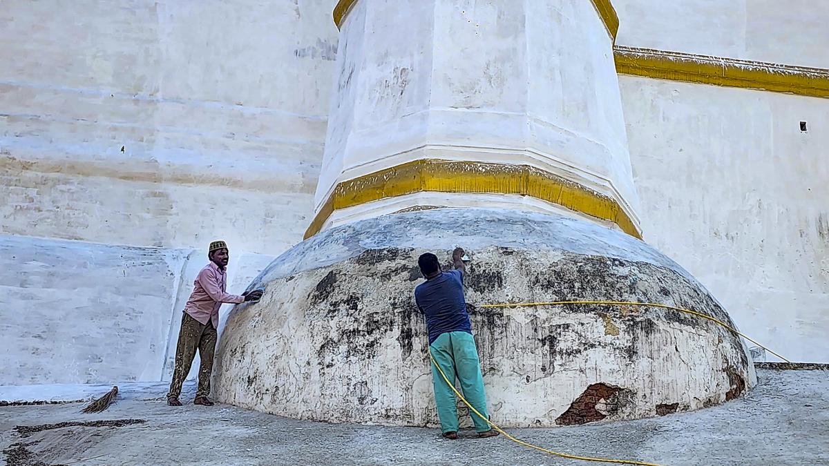 Whitewashing concludes at Sambhal's Shahi Jama Masjid