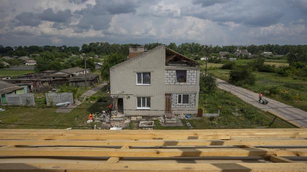 ‘We cannot pause our lives’: Ukrainians begin rebuilding