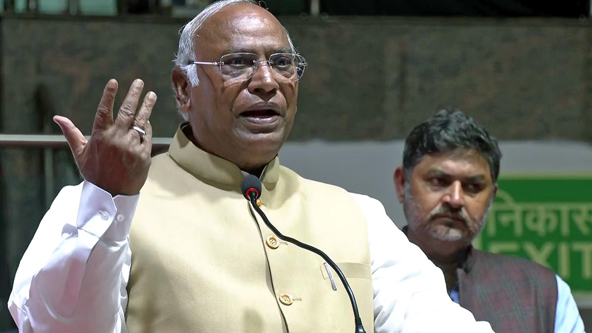 BJP indulging in caste politics: Kharge hits back at Nadda for criticising Rahul