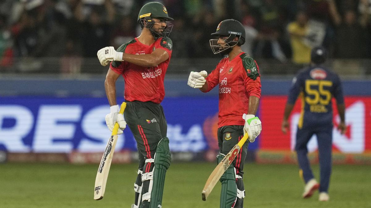 Asia Cup | Saif and Hridoy help Bangladesh edge Sri Lanka  