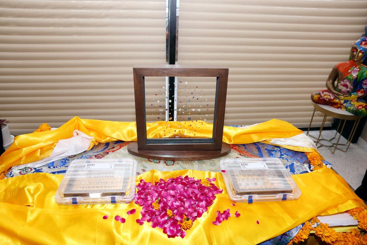 Prime Minister Narendra Modi tweeted this picture announcing the return of the sacred Piprahwa relics of Bhagwan Buddha to India after 127 long years, in New Delhi, on July 30, 2025. Prime Minister Narendra Modi tweeted this picture announcing the return of the sacred Piprahwa relics of Bhagwan Buddha to India after 127 long years, in New Delhi, on July 30, 2025.