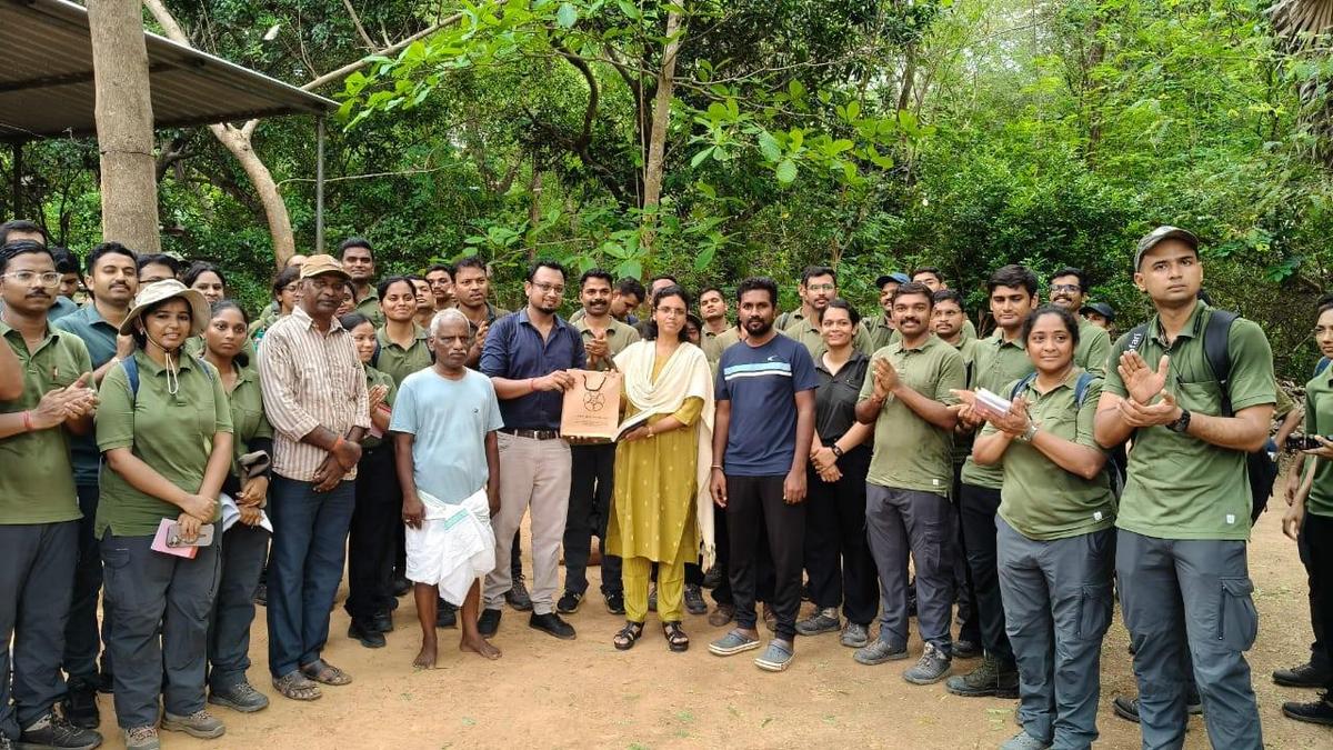 State Forest Service trainees visit Auroville