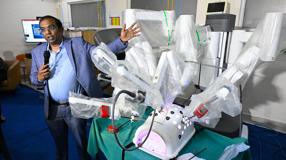 City hospital completes 100 robotic onco-surgeries