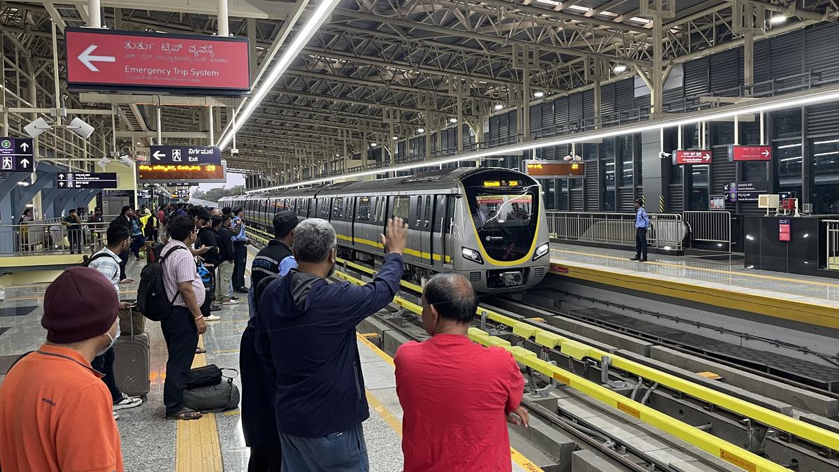 Yellow Line of Namma Metro cuts peak-hour congestion by 37.5% on south Bengaluru roads