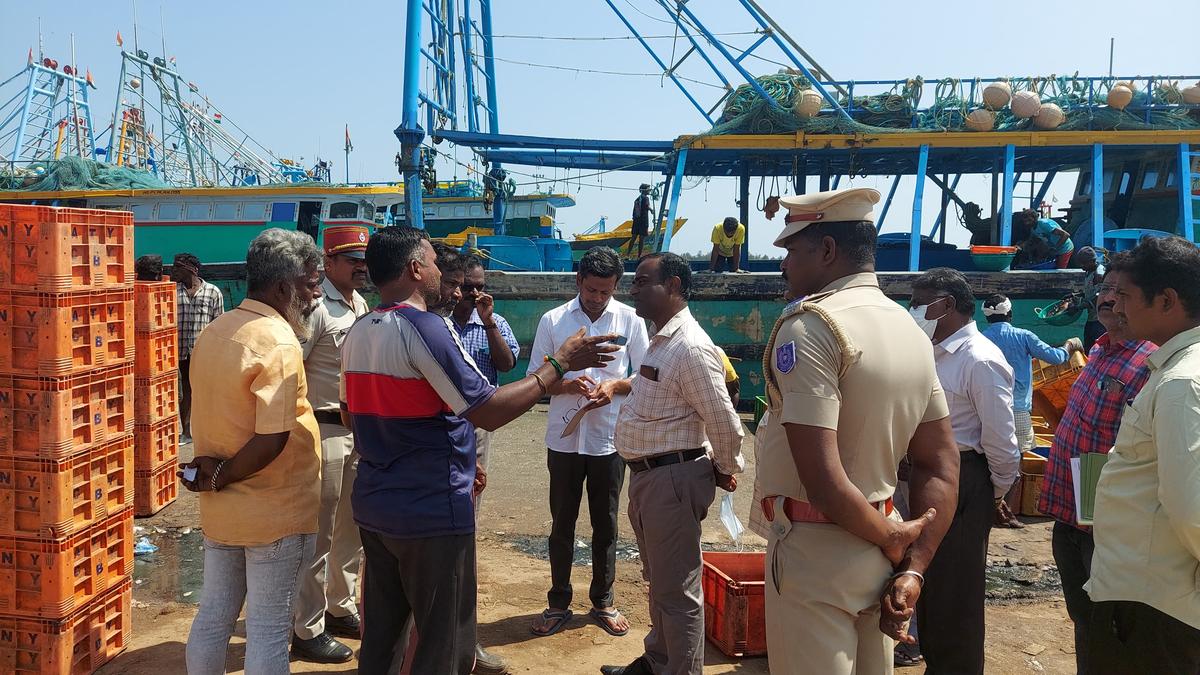 Collector responds to fishermen’s plea, asks officials to take up repairs at Karaikal fish landing centre