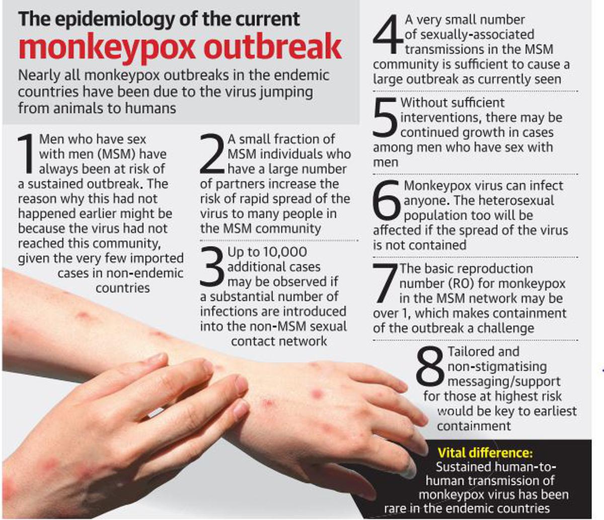 What drives sustained growth of monkeypox cases The Hindu
