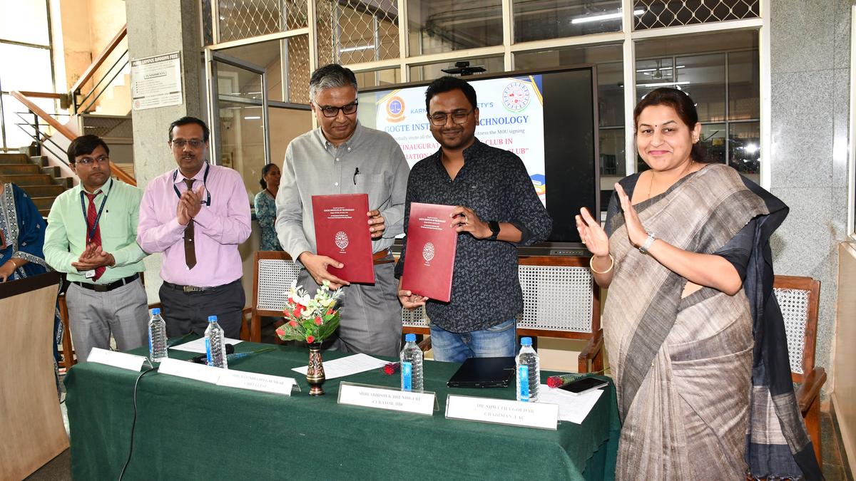 Book club inaugurated at KLS GIT in Belagavi thumbnail