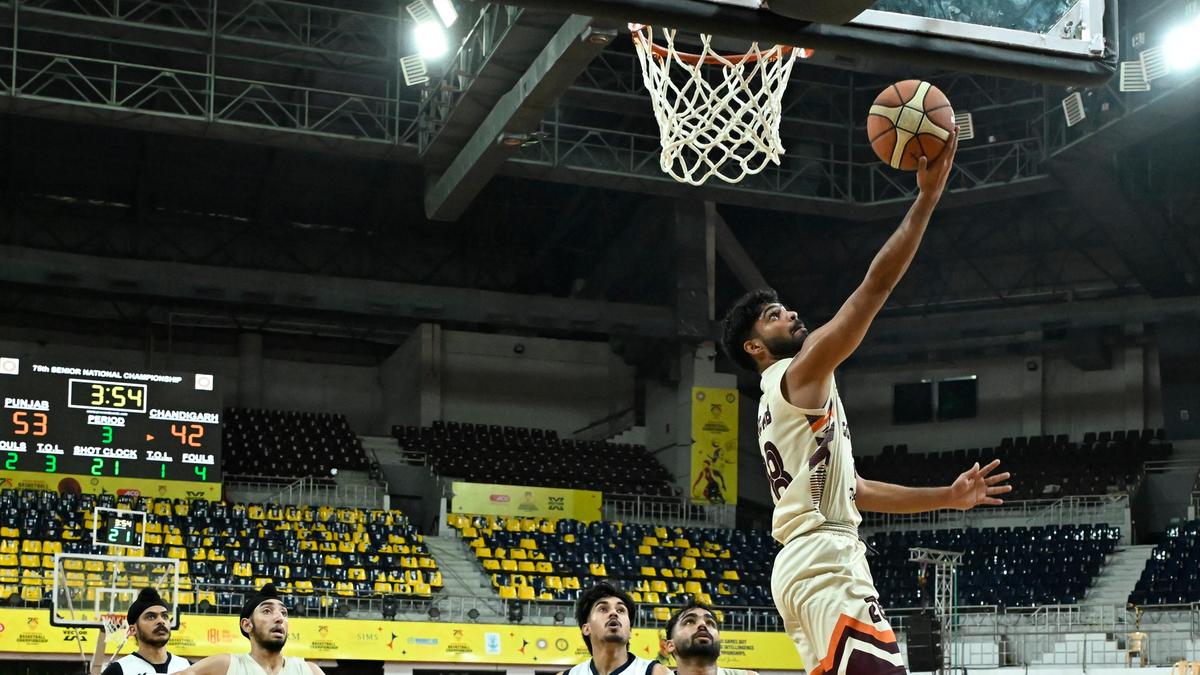 Ulusal Basketbol şampiyonası: Tajinderbir ve Arshjot, Punjab pip Chandigarh’a yardım ediyor