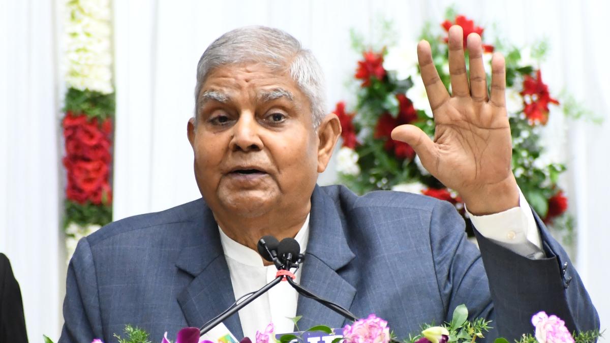 Dhankhar slams Supreme Court over Emergency-era verdict, says darkest in judicial history