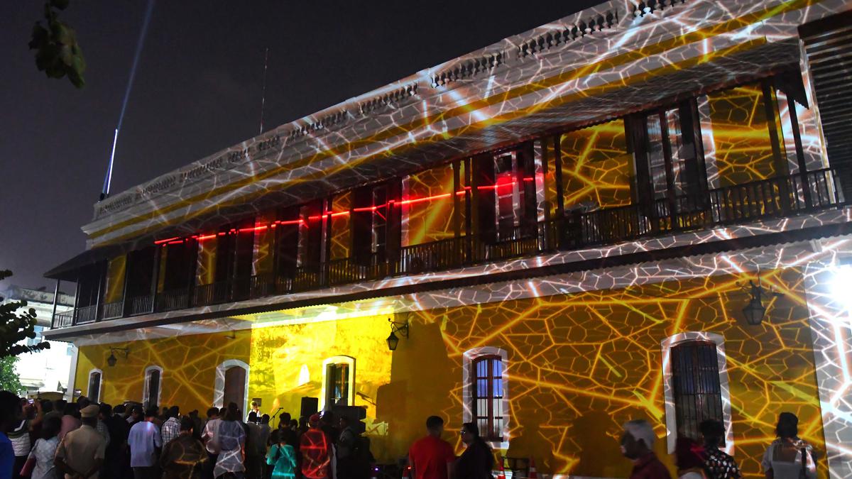 A music and light show to mark Franco-German friendship