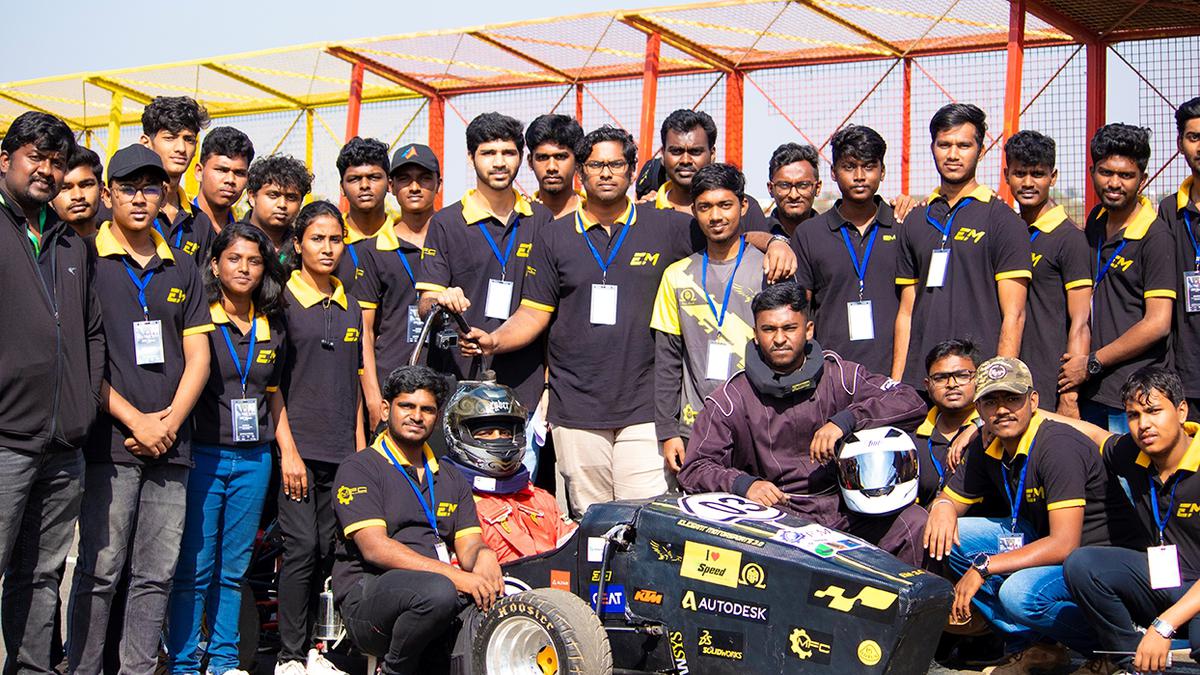 Bannari Amman Institute students win prizes for building formula prototype vehicle