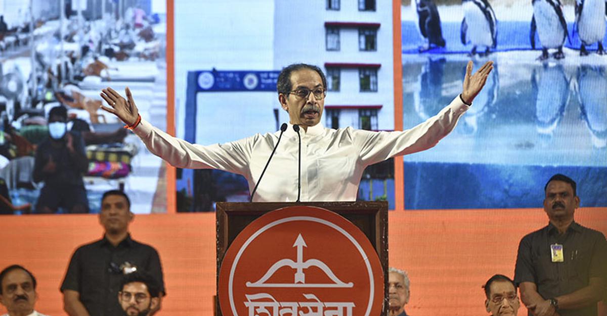 Uddhav Thackeray-led Shiv Sena gives three choices for poll symbol — trident, rising sun or burning torch