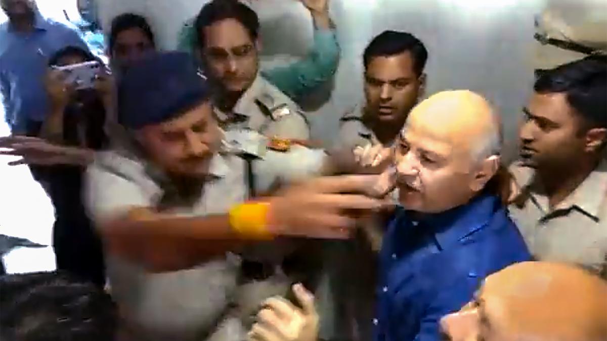 Sisodia’s judicial custody extended till June 1; AAP accuses police of misbehaviour