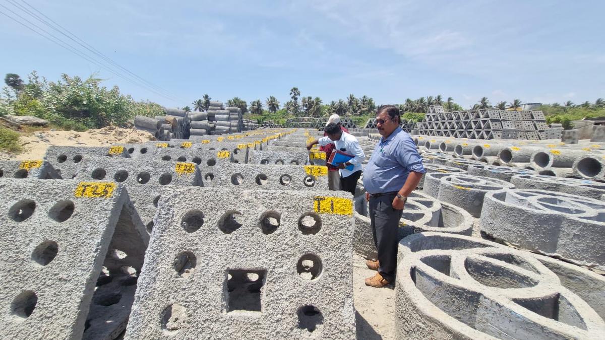 Fisheries department to install artificial reefs in Nagapattinam