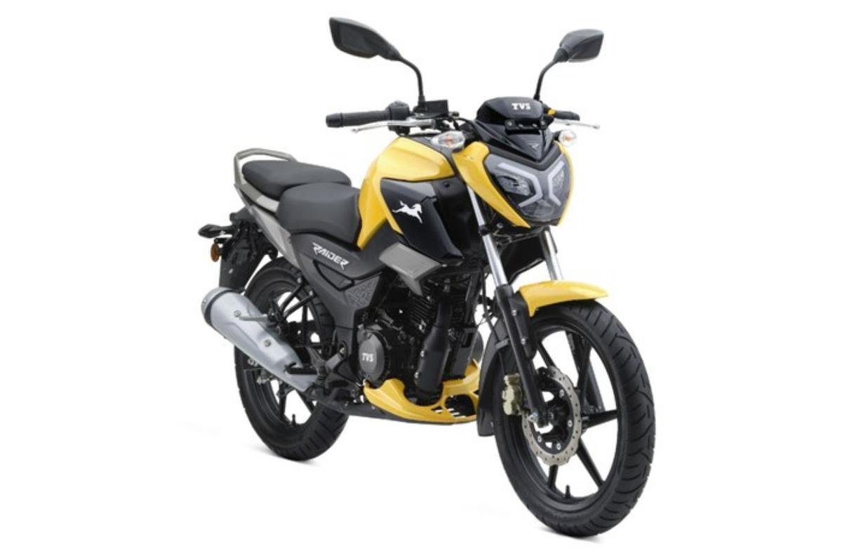 TVS Raider 125 top-end model rides out