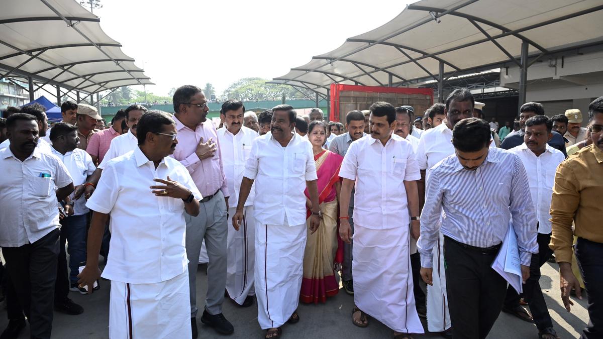 Minister K.N. Nehru inaugurates renovated Gandhipuram Omni Bus Stand in Coimbatore