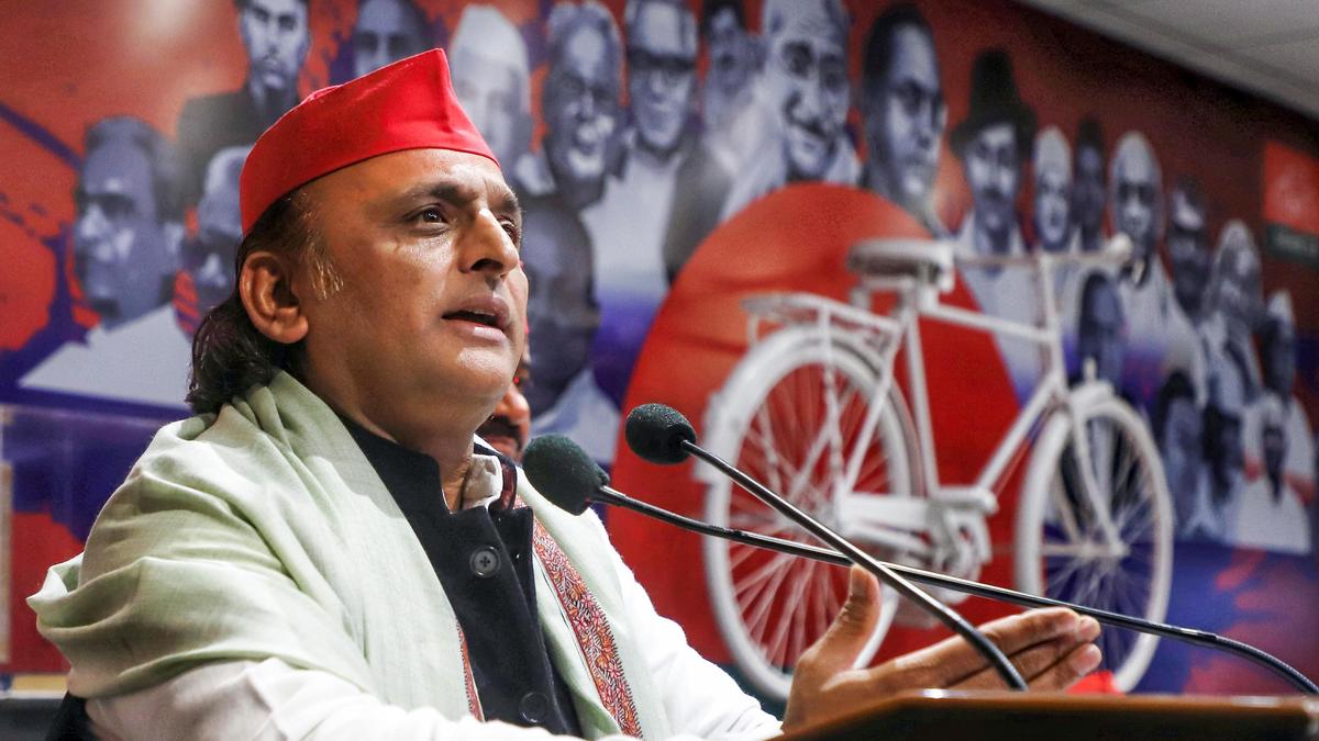 Derogatory language against Shankaracharya is verbal violence: Akhilesh Yadav