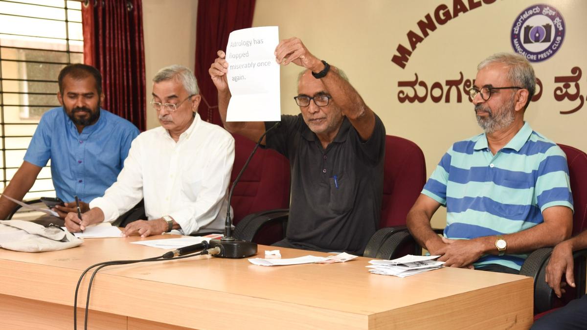 Astrology has flopped miserably once again, says FIRA - The Hindu